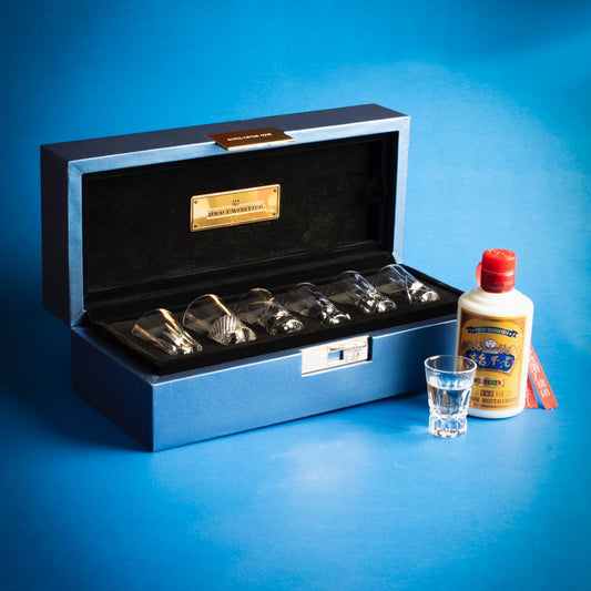 Handmade Crystal Dimple Shot