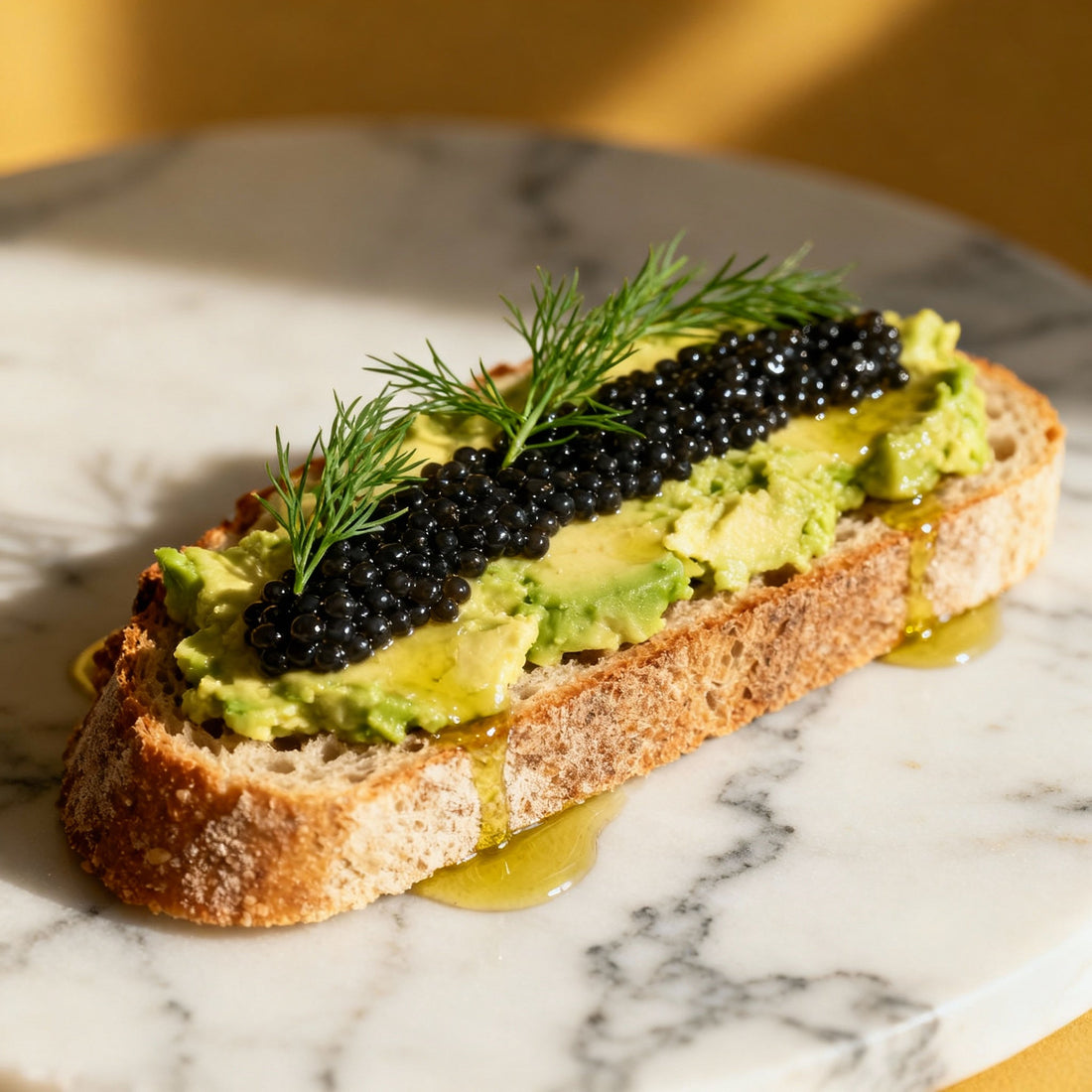 Avocado Toast with Caviar