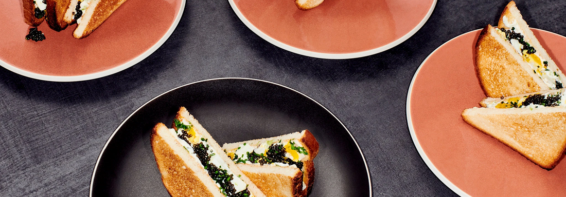 Scrambled Eggs with Caviar