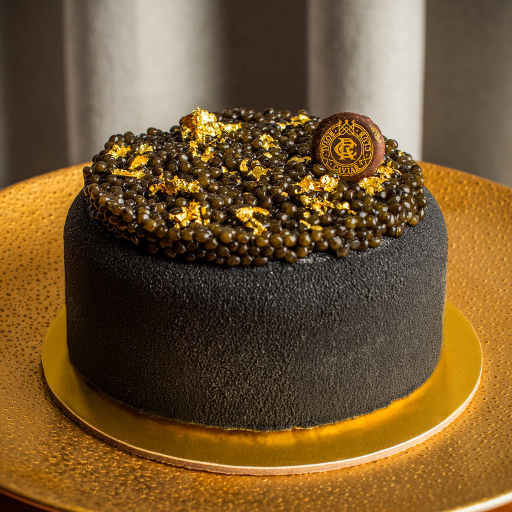 Caviar Black Diamond Cake