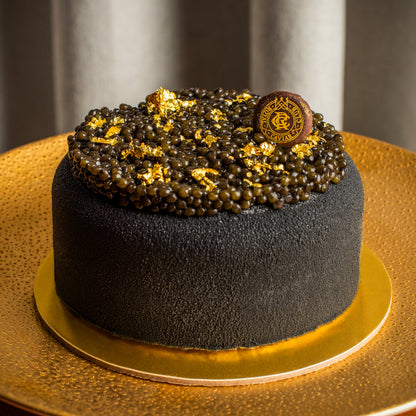 Caviar Black Diamond Cake