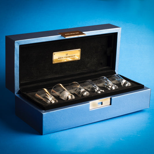 Handmade Crystal Dimple Shot